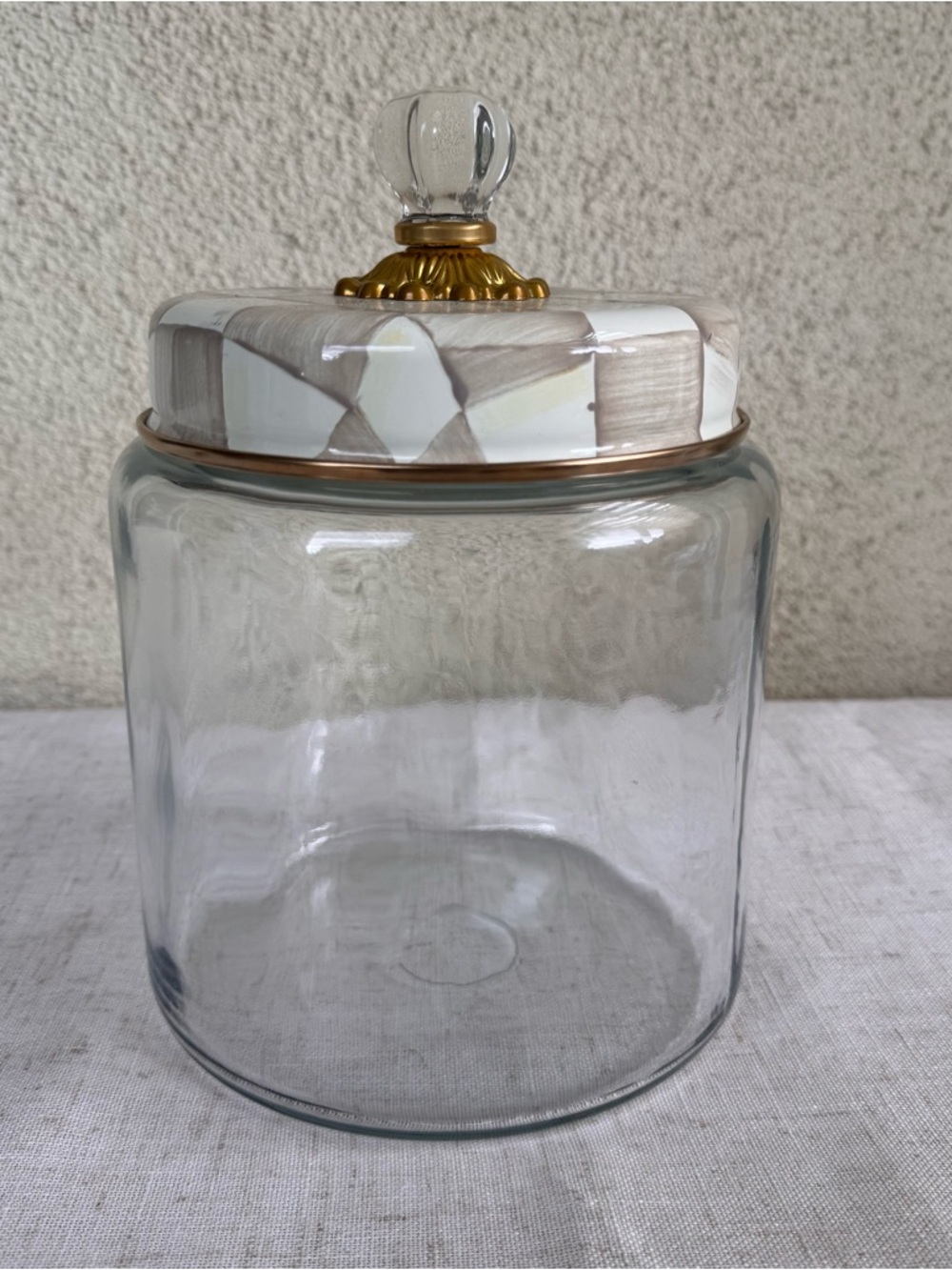 MacKenzie-Childs Check Kitchen Canister
